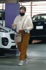 LUCY HALE Shopping at Jewelry Store in Los Angeles 03/15/2021