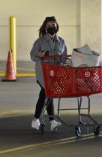 lucy hale shopping at Target in Los Angeles 03/09/2021