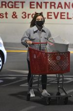 lucy hale shopping at Target in Los Angeles 03/09/2021