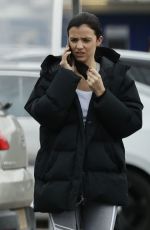 LUCY MECKLENBURGH Shopping at Aldi in Essex 03/05/2021