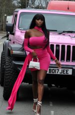 LYSTRA ADAMS Out Celebrates Her 44th Birthday in Alderley Edge 03/23/2021