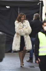 MADALINA GHENEA as Sophia Loren on the Set of House of Gucci in Rome 03/22/2021