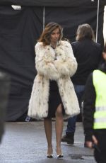 MADALINA GHENEA as Sophia Loren on the Set of House of Gucci in Rome 03/22/2021