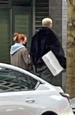 MADELAINE PETSCH and Miles Chamley-Watson Out for Coffee in Vancouver 03/02/2021