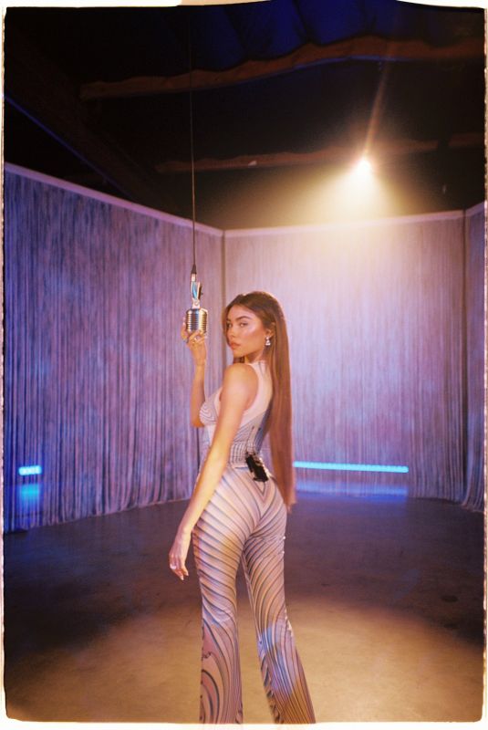 MADISON BEER on the Backstage of Ellen Degeneres Show, March 2021