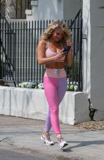 MADISON LECROY Heading to a Gym in Miami 03/14/2021