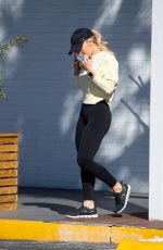 MADISON LECROY Leaves a Gym in Miami 02/28/2021