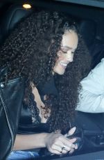 MADISON PETTIS and Chase Claypool Out for Dinner in Los Angeles 03/27/2021