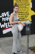 MADS LEWIS Arrives at Dogpound Gym in West Hollywood 03/11/2021