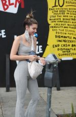 MADS LEWIS Arrives at Dogpound Gym in West Hollywood 03/11/2021