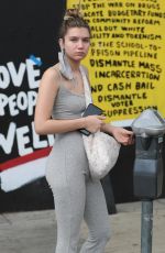 MADS LEWIS Arrives at Dogpound Gym in West Hollywood 03/11/2021