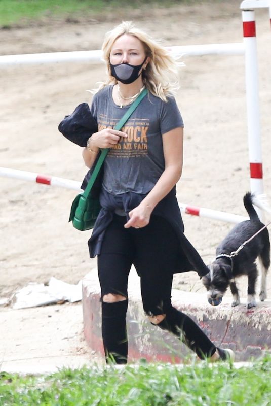 MALIN AKERMAN Out Hikinig in Los Feliz 03/20/201