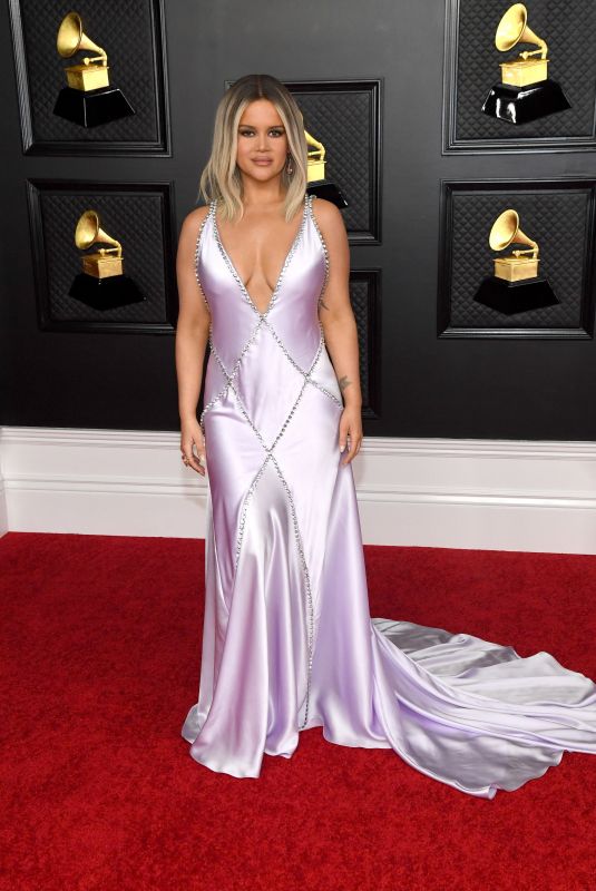 MAREN MORRIS at 2021 Grammy Awards in Los Angeles 03/14/2021