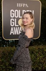 MARGOT ROBBIE at 78th Annual Golden Globe Awards in Beverly Hills 02/28/2021