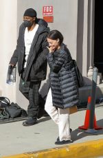 MARGOT ROBBIE on the Set of Her New Movie in Pasadena 03/16/2021