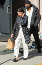 MARGOT ROBBIE on the Set of Her New Movie in Pasadena 03/16/2021