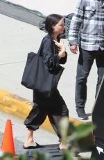 MARGOT ROBBIE on the Set of Her New Movie in Pasadena 03/16/2021