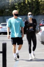 MARLOES STEVENS Heading to a Gym in Beverly Hills 03/06/2021