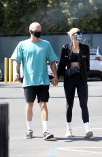 MARLOES STEVENS Heading to a Gym in Beverly Hills 03/06/2021