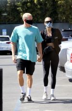 MARLOES STEVENS Heading to a Gym in Beverly Hills 03/06/2021