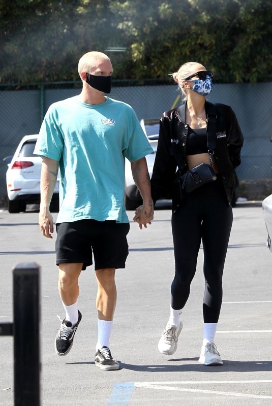 MARLOES STEVENS Heading to a Gym in Beverly Hills 03/06/2021