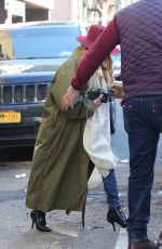 MARY KATE OLSEN Out for Iced Coffee in New York 03/10/2021