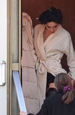 MATILDA DE ANGELIS on the Set of Robbing Mussolini in Rome 03/23/2021