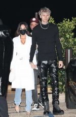 MEGAN FOX and Machine Gun Kelly Arrives at Nobu in Malibu 03/13/2021