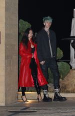 MEGAN FOX and Machine Gun Kelly Arrives at Nobu in Malibu 03/18/2021