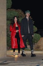 MEGAN FOX and Machine Gun Kelly Arrives at Nobu in Malibu 03/18/2021