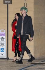 MEGAN FOX and Machine Gun Kelly Arrives at Nobu in Malibu 03/18/2021