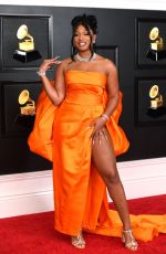 MEGAN THEE STALLION at 2021 Grammy Awards in Los Angeles 03/14/2021