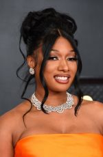 MEGAN THEE STALLION at 2021 Grammy Awards in Los Angeles 03/14/2021
