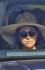 MEGHAN MARKLE and Prince Harry Out Driving in Santa Barbara 02/28/2021