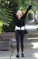 MELANIE GRIFFITH Arrives at Hair Salon in Los Angeles 03/10/2021