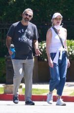 MELANIE GRIFFITH Out in Beverly Hills 03/27/2021