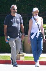 MELANIE GRIFFITH Out in Beverly Hills 03/27/2021