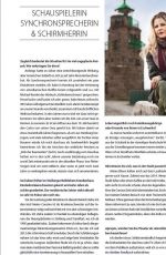 MICHAELA SCHAFFRATH in Eschweiler Regio Life, January 2021