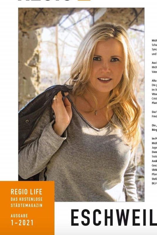 MICHAELA SCHAFFRATH in Eschweiler Regio Life, January 2021