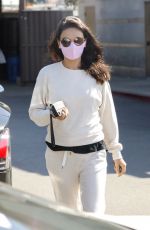 MILA KUNIS Leaves a Skin Care Clinic in West Hollywood 03/19/2021