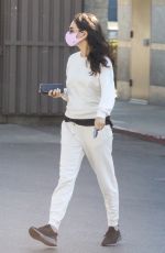 MILA KUNIS Leaves a Skin Care Clinic in West Hollywood 03/19/2021