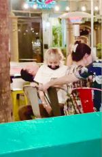 MILEY CYRUS at Village Pub in Palm Springs 03/06/2021