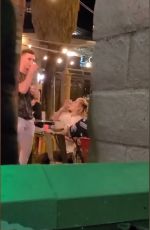 MILEY CYRUS at Village Pub in Palm Springs 03/06/2021