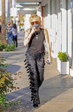 MILEY CYRUS Out and About in Beverly Hills 03/30/2021