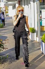 MILEY CYRUS Out and About in Beverly Hills 03/30/2021