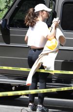 MINKA KELLY Out with Her Dog in Hollywood Hills 03/22/2021