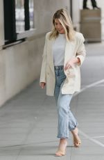 MOLLIE KING Arrives at BBC studio 1 in London 03/20/2021