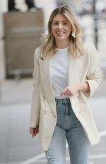 MOLLIE KING Arrives at BBC studio 1 in London 03/20/2021