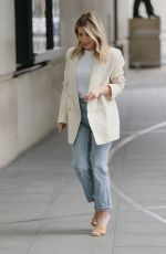 MOLLIE KING Arrives at BBC studio 1 in London 03/20/2021