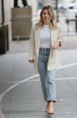 MOLLIE KING Arrives at BBC studio 1 in London 03/20/2021